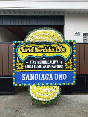 Papan Bunga Duka di Pindrikan Lor