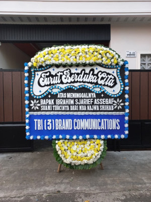 Papan Bunga Duka di Pindrikan Lor